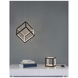 Závěsné svítidlo GABBIA černý hliník a silikon LED 45W 230V 3000K IP20 stmívatelné - NOVA LUCE Obrázek pro produkt Závěsné svítidlo GABBIA černý hliník a silikon LED 45W 230V 3000K IP20 stmívatelné - NOVA LUCE