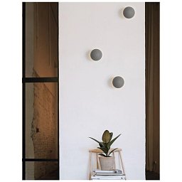 Nástěnné svítidlo NETUNE šedý beton a bílý hliník LED 6W 220-240V 3000K IP20 - NOVA LUCE Obrázek pro produkt Nástěnné svítidlo NETUNE šedý beton a bílý hliník LED 6W 220-240V 3000K IP20 - NOVA LUCE