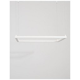 Závěsné svítidlo ETERNA bílý hliník a akryl LED 40W 230V 3000K IP20 stmívatelné - NOVA LUCE Obrázek pro produkt Závěsné svítidlo ETERNA bílý hliník a akryl LED 40W 230V 3000K IP20 stmívatelné - NOVA LUCE