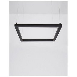 Závěsné svítidlo ETERNA černý hliník a akryl LED 30W 230V 3000K IP20 stmívatelné - NOVA LUCE Obrázek pro produkt Závěsné svítidlo ETERNA černý hliník a akryl LED 30W 230V 3000K IP20 stmívatelné - NOVA LUCE