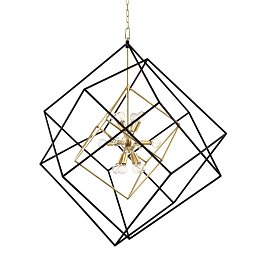 Závěsné svítidlo ROUNDOUT mosaz staromosaz E14 12x40W - HUDSON VALLEY Obrázek pro produkt Závěsné svítidlo ROUNDOUT mosaz staromosaz E14 12x40W - HUDSON VALLEY
