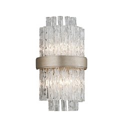 Nástěnné svítidlo CHIME kov/ocel/sklo stříbrná/čirá E14 2x60W - HUDSON VALLEY (Corbettt) Obrázek pro produkt Nástěnné svítidlo CHIME kov/ocel/sklo stříbrná/čirá E14 2x60W - HUDSON VALLEY (Corbettt)