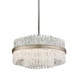 Závěsné svítidlo CHIME kov/ocel/sklo stříbrná/čirá E14 4x60W - HUDSON VALLEY (Corbettt) Obrázek pro produkt Závěsné svítidlo CHIME kov/ocel/sklo stříbrná/čirá E14 4x60W - HUDSON VALLEY (Corbettt)