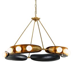 Závěsné svítidlo HOPPER mosaz/sklo mosaz/opál G9 12x5W - HUDSON VALLEY (Corbettt) Obrázek pro produkt Závěsné svítidlo HOPPER mosaz/sklo mosaz/opál G9 12x5W - HUDSON VALLEY (Corbettt)