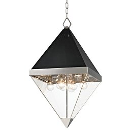 Závěsné svítidlo COLTRANE ocel/akryl nikl/čirá E14 8x25W - HUDSON VALLEY Obrázek pro produkt Závěsné svítidlo COLTRANE ocel/akryl nikl/čirá E14 8x25W - HUDSON VALLEY