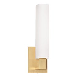 Nástěnné svítidlo LIVINGSTON mosaz/sklo staromosaz/opál E27 1x40W - HUDSON VALLEY Obrázek pro produkt Nástěnné svítidlo LIVINGSTON mosaz/sklo staromosaz/opál E27 1x40W - HUDSON VALLEY