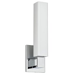 Nástěnné svítidlo LIVINGSTON mosaz/sklo chrom/opál E27 1x40W - HUDSON VALLEY Obrázek pro produkt Nástěnné svítidlo LIVINGSTON mosaz/sklo chrom/opál E27 1x40W - HUDSON VALLEY