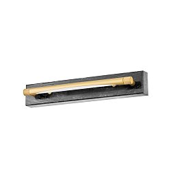 Nástěnné svítidlo HAYDEN ocel/mramor/akryl staromosaz/černá/bílá LED 9W 2700K stmívatelné - HUDSON VALLEY Obrázek pro produkt Nástěnné svítidlo HAYDEN ocel/mramor/akryl staromosaz/černá/bílá LED 9W 2700K stmívatelné - HUDSON VALLEY