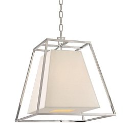 Závěsné svítidlo KYLE mosaz/hedvábí nikl/bílá E14 4x40W - HUDSON VALLEY Obrázek pro produkt Závěsné svítidlo KYLE mosaz/hedvábí nikl/bílá E14 4x40W - HUDSON VALLEY