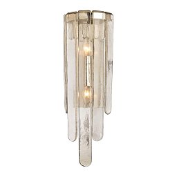 Nástěnné svítidlo FENWATER sklo bronz E14 2x40W - HUDSON VALLEY Obrázek pro produkt Nástěnné svítidlo FENWATER sklo bronz E14 2x40W - HUDSON VALLEY