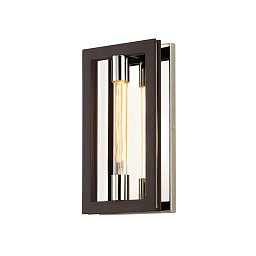 Nástěnné svítidlo ENIGMA kov bronz E27 1x40W - HUDSON VALLEY (Troy) Obrázek pro produkt Nástěnné svítidlo ENIGMA kov bronz E27 1x40W - HUDSON VALLEY (Troy)