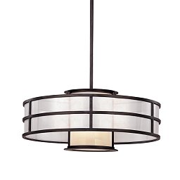 Závěsné svítidlo DISCUS kov/sklo grafit/opál E27 1x40W - HUDSON VALLEY (Troy) Obrázek pro produkt Závěsné svítidlo DISCUS kov/sklo grafit/opál E27 1x40W - HUDSON VALLEY (Troy)