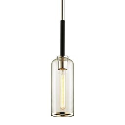 Závěsné svítidlo AEON kov/sklo kouřová/nikl/čirá E27 1x40W - HUDSON VALLEY (Troy) Obrázek pro produkt Závěsné svítidlo AEON kov/sklo kouřová/nikl/čirá E27 1x40W - HUDSON VALLEY (Troy)
