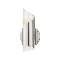 Nástěnné svítidlo EVIE ocel nikl G9 1x6W - HUDSON VALLEY (Mitzi) Obrázek pro produkt Nástěnné svítidlo EVIE ocel nikl G9 1x6W - HUDSON VALLEY (Mitzi)