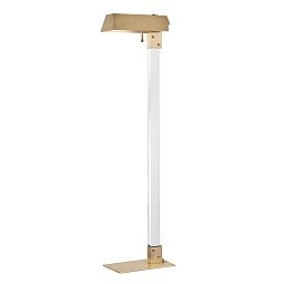 Stojací lampa HUNTS POINT ocel staromosaz E27 1x60W - HUDSON VALLEY Obrázek pro produkt Stojací lampa HUNTS POINT ocel staromosaz E27 1x60W - HUDSON VALLEY