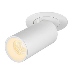NUMINOS® PROJECTOR S stropní zápustné svítidlo, 3000 K, 55°, válcové, bílé/bílé - BIG WHITE (SLV) Obrázek pro produkt NUMINOS® PROJECTOR S stropní zápustné svítidlo, 3000 K, 55°, válcové, bílé/bílé - BIG WHITE (SLV)