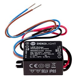 Deko-Light napájení - MINI, CC, 500mA/4W - LIGHT IMPRESSIONS Obrázek pro produkt Deko-Light napájení - MINI, CC, 500mA/4W - LIGHT IMPRESSIONS