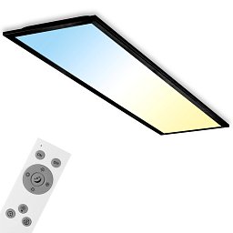 CCT svítidlo LED panel, 100 cm, 24 W, 2600 lm, černá - BRILO Obrázek pro produkt CCT svítidlo LED panel, 100 cm, 24 W, 2600 lm, černá - BRILO