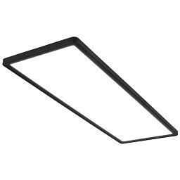 Ultraplochý LED panel s přímým a nepřímým osvětlením, 29,3 cm, LED, 22 W, 3000 lm, černá - BRILO Obrázek pro produkt Ultraplochý LED panel s přímým a nepřímým osvětlením, 29,3 cm, LED, 22 W, 3000 lm, černá - BRILO