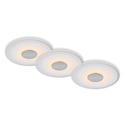 LED vestavné svítidlo, pr.12 cm, 3x LED, 6 W, 650 lm, hliník - BRILONER Obrázek pro produkt LED vestavné svítidlo, pr.12 cm, 3x LED, 6 W, 650 lm, hliník - BRILONER