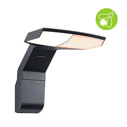 LED venkovní nástěnné svítidlo Zenera neláká hmyz a IP44 150x194mm 2200 - 3000K 10W 230V antracit kov - PAULMANN Obrázek pro produkt LED venkovní nástěnné svítidlo Zenera neláká hmyz a IP44 150x194mm 2200 - 3000K 10W 230V antracit kov - PAULMANN