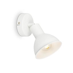 Bodové svítidlo pr. 9 cm 1x E14 max. 25W bílé - BRILO Obrázek pro produkt Bodové svítidlo pr. 9 cm 1x E14 max. 25W bílé - BRILO