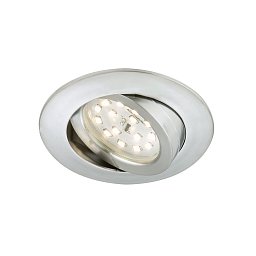 LED vestavné svítidlo, pr. 8,2 cm, 5 W, hliník - BRILONER Obrázek pro produkt LED vestavné svítidlo, pr. 8,2 cm, 5 W, hliník - BRILONER