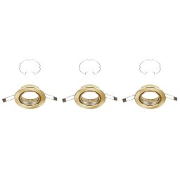 3ks sada vestavné svítidlo, pr. 8,6 cm, zlatá - BRILONER Obrázek pro produkt 3ks sada vestavné svítidlo, pr. 8,6 cm, zlatá - BRILONER