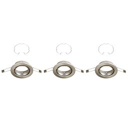 3ks sada vestavné svítidlo, pr. 8,6 cm, matný nikl - BRILONER Obrázek pro produkt 3ks sada vestavné svítidlo, pr. 8,6 cm, matný nikl - BRILONER