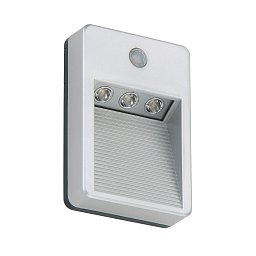 LED venkovní svítidlo s čidlem 12,6 cm 3x0,06W 5lm titan - BRILONER Obrázek pro produkt LED venkovní svítidlo s čidlem 12,6 cm 3x0,06W 5lm titan - BRILONER