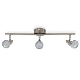Bodové svítidlo 47,5 cm 3xGU10 3W 250lm matný nikl - BRILO Obrázek pro produkt Bodové svítidlo 47,5 cm 3xGU10 3W 250lm matný nikl - BRILO