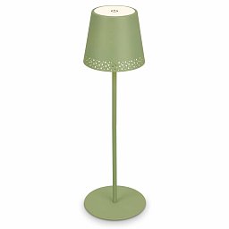 LED nabíjecí stolní lampa 38 cm 2,6W 280lm limetkově zelená - BRILO Obrázek pro produkt LED nabíjecí stolní lampa 38 cm 2,6W 280lm limetkově zelená - BRILO
