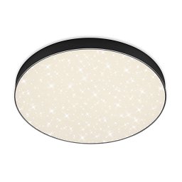 LED stropní svítidlo hvězdné nebe, pr. 38,7 cm, 24,5 W, černá - BRILONER Obrázek pro produkt LED stropní svítidlo hvězdné nebe, pr. 38,7 cm, 24,5 W, černá - BRILONER