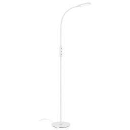 LED CCT stojací svítidlo s dotykovým vypínačem pr. 24 cm 7W 700lm bílé - BRILO Obrázek pro produkt LED CCT stojací svítidlo s dotykovým vypínačem pr. 24 cm 7W 700lm bílé - BRILO