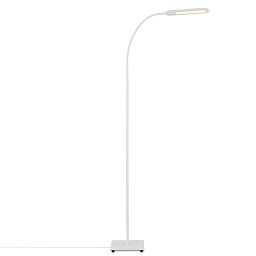 LED CCT stojací svítidlo s dotykovým vypínačem 183 cm 6,5W 600lm bílé - BRILO Obrázek pro produkt LED CCT stojací svítidlo s dotykovým vypínačem 183 cm 6,5W 600lm bílé - BRILO