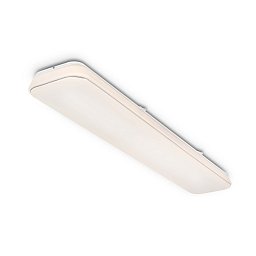 LED stropní svítidlo 115,7 cm 48W 5100lm bílé - BRILO Obrázek pro produkt LED stropní svítidlo 115,7 cm 48W 5100lm bílé - BRILO