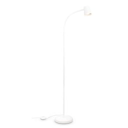 Stojací svítidlo, 127,5 cm, 1x GU10, max. 9W, bílé - BRILO Obrázek pro produkt Stojací svítidlo, 127,5 cm, 1x GU10, max. 9W, bílé - BRILO