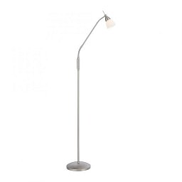PINO LED stojací svítidlo stříbrná opálové sklo 3 krokové dotykový stmívač nastavitelné 3000K - PAUL NEUHAUS Obrázek pro produkt PINO LED stojací svítidlo stříbrná opálové sklo 3 krokové dotykový stmívač nastavitelné 3000K - PAUL NEUHAUS