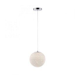 BOLO LED závěsné svítidlo chrom bílées opálové sklo 25cm nastavitelná výška 3000K - PAUL NEUHAUS Obrázek pro produkt BOLO LED závěsné svítidlo chrom bílées opálové sklo 25cm nastavitelná výška 3000K - PAUL NEUHAUS