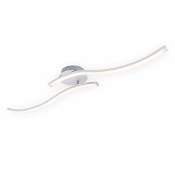 LED stropní svítidlo 78,2 cm 2x18W 1400lm hliník - BRILONER Obrázek pro produkt LED stropní svítidlo 78,2 cm 2x18W 1400lm hliník - BRILONER