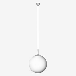 Závěsné svítidlo POLARIS ZK 48,5W LED 3000K sklo chrom opál ZK.P3.500.77 - LUCIS Obrázek pro produkt Závěsné svítidlo POLARIS ZK 48,5W LED 3000K sklo chrom opál ZK.P3.500.77 - LUCIS