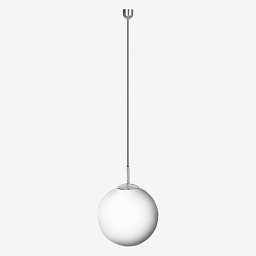 Závěsné svítidlo POLARIS ZK PE 53,6W LED 3000K plast nerez opál ZK.P1.600.83L PE - LUCIS Obrázek pro produkt Závěsné svítidlo POLARIS ZK PE 53,6W LED 3000K plast nerez opál ZK.P1.600.83L PE - LUCIS