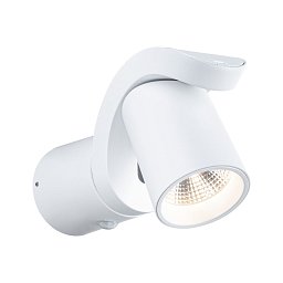 LED venkovní nástěnné svítidlo Cuff pohybové čidlo IP44 76x217mm 3000K 10W 230V 70° bílá hliník - PAULMANN Obrázek pro produkt LED venkovní nástěnné svítidlo Cuff pohybové čidlo IP44 76x217mm 3000K 10W 230V 70° bílá hliník - PAULMANN