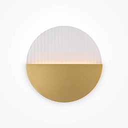 Nástěnné svítidlo Jupiter 3000K 6W teplá bílá 200lm mosaz hliník - MAYTONI Obrázek pro produkt Nástěnné svítidlo Jupiter 3000K 6W teplá bílá 200lm mosaz hliník - MAYTONI