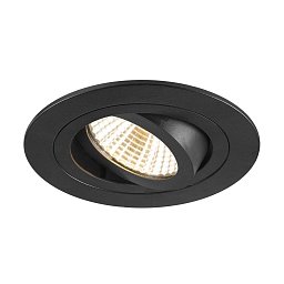 NEW TRIA® 75 stropní vestavné svítidlo, 3000K, 38°, IP 20, kulaté, černá - BIG WHITE (SLV) Obrázek pro produkt NEW TRIA® 75 stropní vestavné svítidlo, 3000K, 38°, IP 20, kulaté, černá - BIG WHITE (SLV)