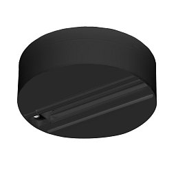 3-fázový černý kulatý TRACK adaptér - CENTURY Obrázek pro produkt 3-fázový černý kulatý TRACK adaptér - CENTURY