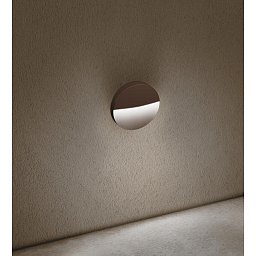 SEGNAPASSO LED PASEO TONDO venkovní nástěnné svítidlo corten 4W 4000K IP54 - CENTURY Obrázek pro produkt SEGNAPASSO LED PASEO TONDO venkovní nástěnné svítidlo corten 4W 4000K IP54 - CENTURY