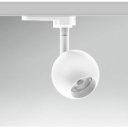 Svítidlo pro 3fázovou lištu REGIA SHOP MINI SPHERE bílá LED 10W 3000K CRI90 UGR16 - CENTURY Obrázek pro produkt Svítidlo pro 3fázovou lištu REGIA SHOP MINI SPHERE bílá LED 10W 3000K CRI90 UGR16 - CENTURY