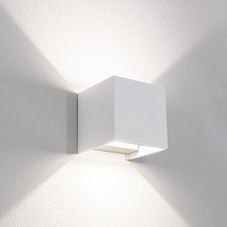 Venkovní nástěnné LED svítidlo up/down QUADRATO bílá 20W 3000/4000/6500K IP65 - CENTURY Obrázek pro produkt Venkovní nástěnné LED svítidlo up/down QUADRATO bílá 20W 3000/4000/6500K IP65 - CENTURY