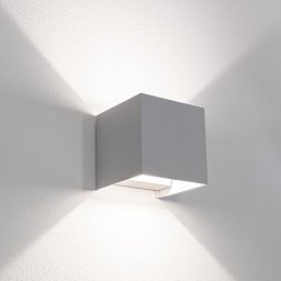 Venkovní nástěnné LED svítidlo up/down QUADRATO šedá 20W 3000/4000/6500K IP65 - CENTURY Obrázek pro produkt Venkovní nástěnné LED svítidlo up/down QUADRATO šedá 20W 3000/4000/6500K IP65 - CENTURY